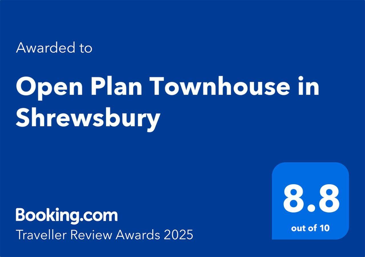 Vila Open Plan Townhouse In Shrewsbury Exteriér fotografie
